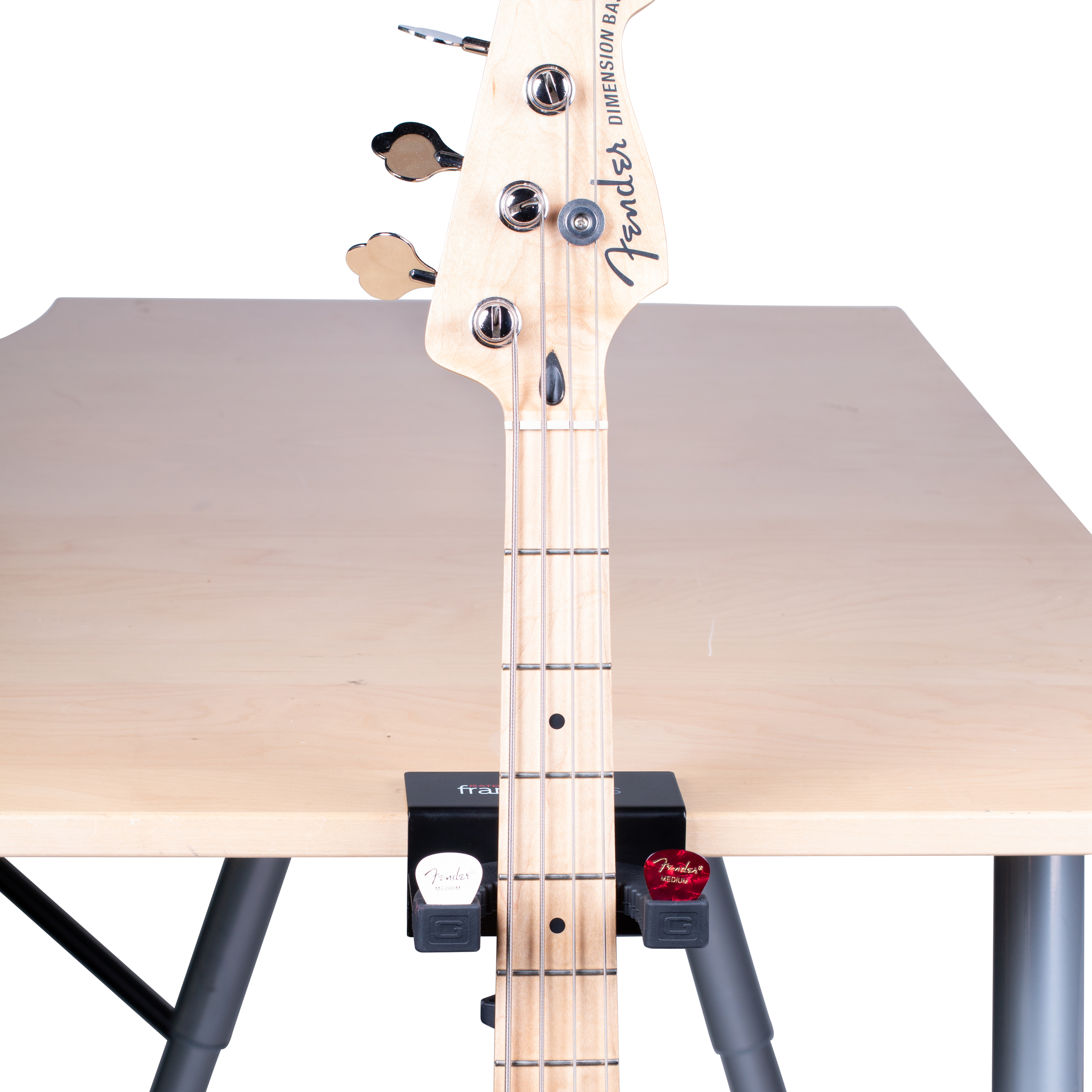 Desk Clamping Guitar Rest with Clamp Mount