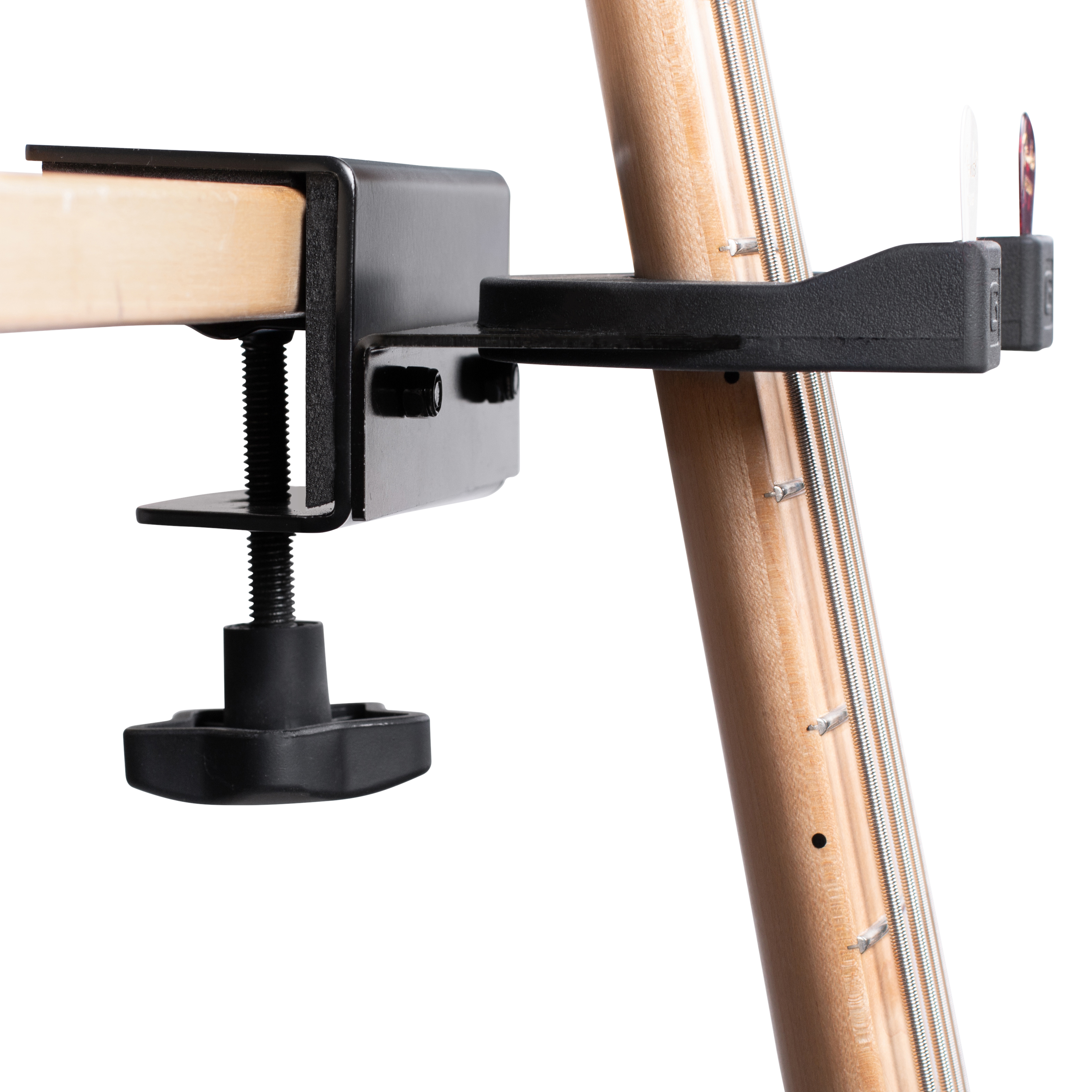 Desk Clamping Guitar Rest with Clamp Mount