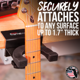 Desk Clamping Guitar Rest with Clamp Mount