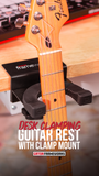 Desk Clamping Guitar Rest with Clamp Mount
