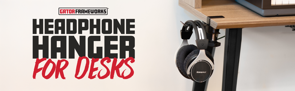 Headphone Hanger For Desks