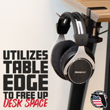 Headphone Hanger For Desks