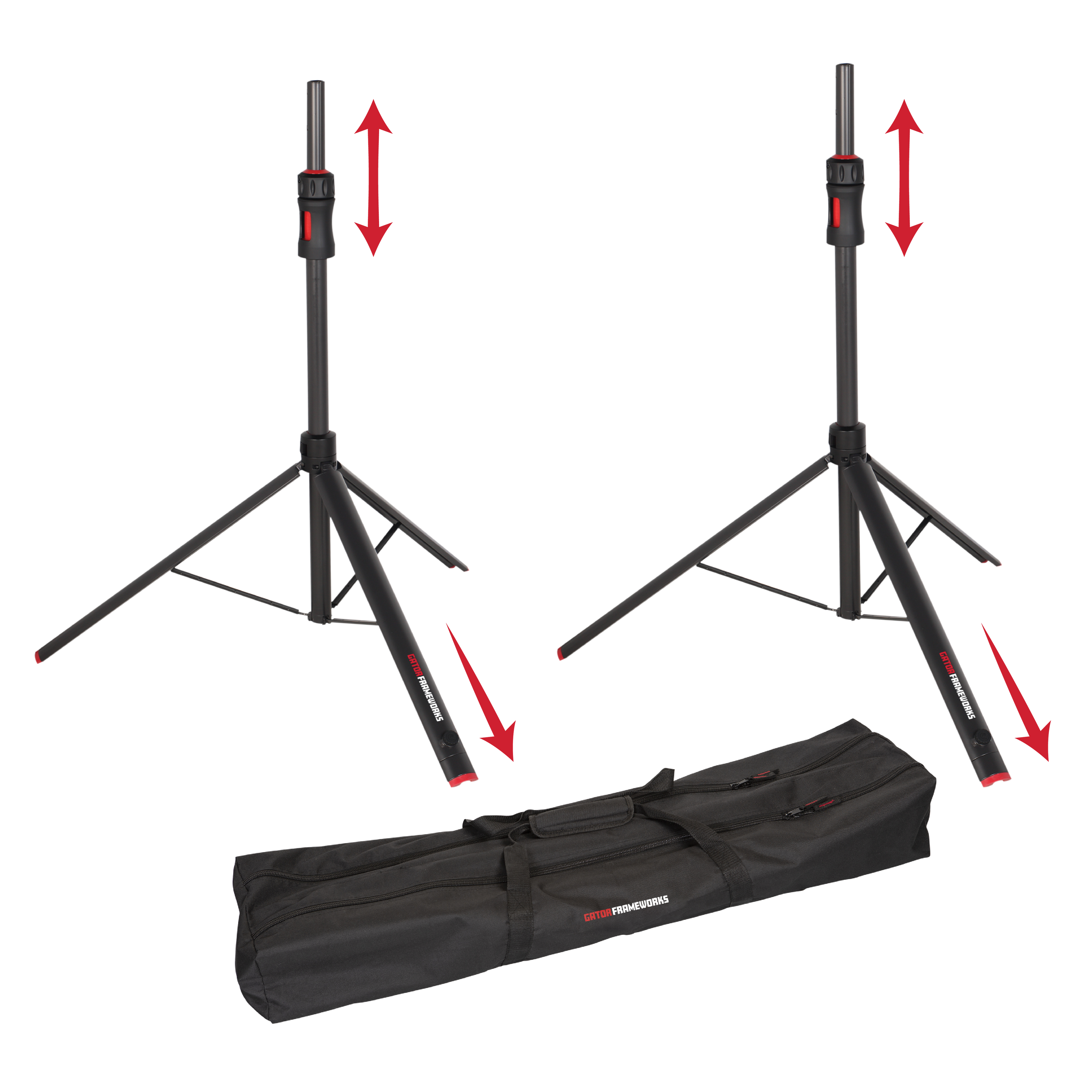 Pair of (2) ID series Speaker Stands