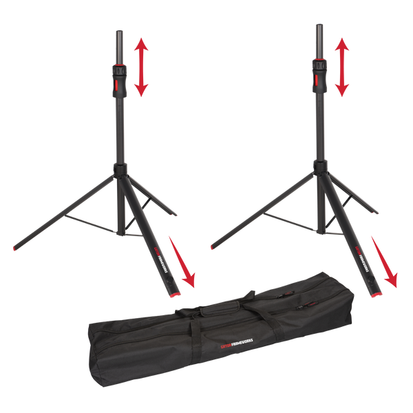 Pair of (2) ID series Speaker Stands
