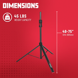 Pair of (2) ID series Speaker Stands