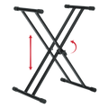 Deluxe "X" Style Keyboard Stand