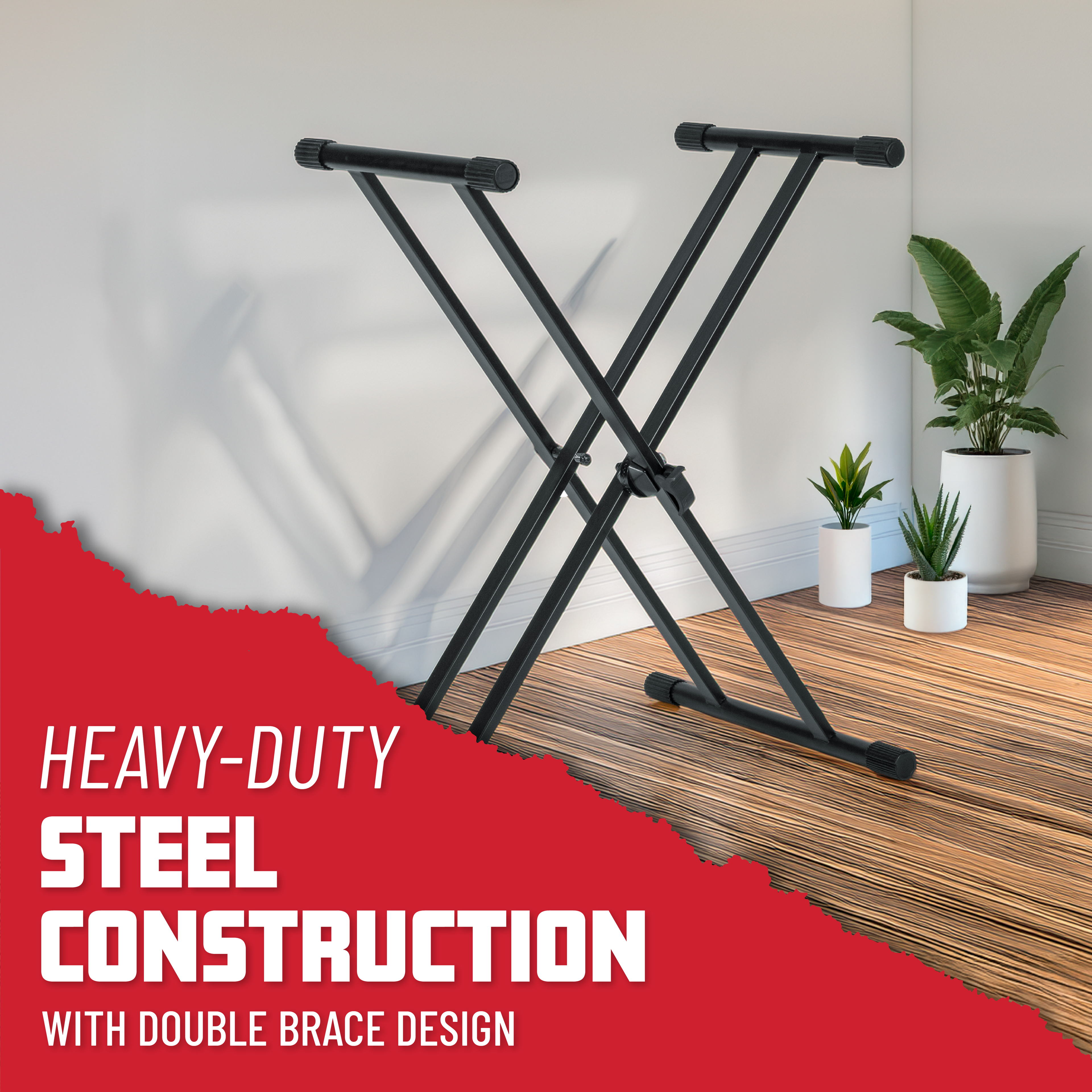 Deluxe "X" Style Keyboard Stand