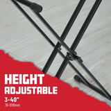 Deluxe "X" Style Keyboard Stand