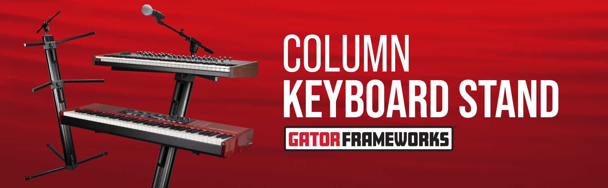 Column Style Keyboard Stand