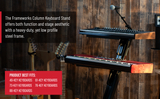 Column Style Keyboard Stand