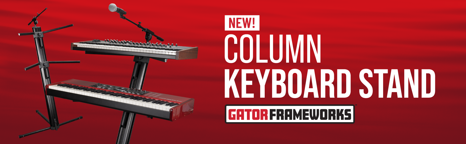 Column Style Keyboard Stand