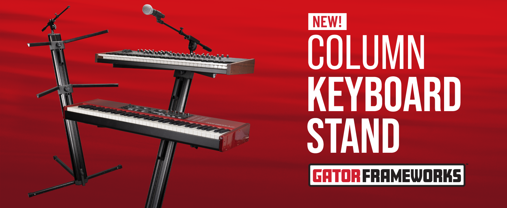 Column Style Keyboard Stand