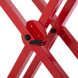 2 Tier X Style Keyboard Stand; Red