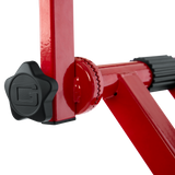 2 Tier X Style Keyboard Stand; Red