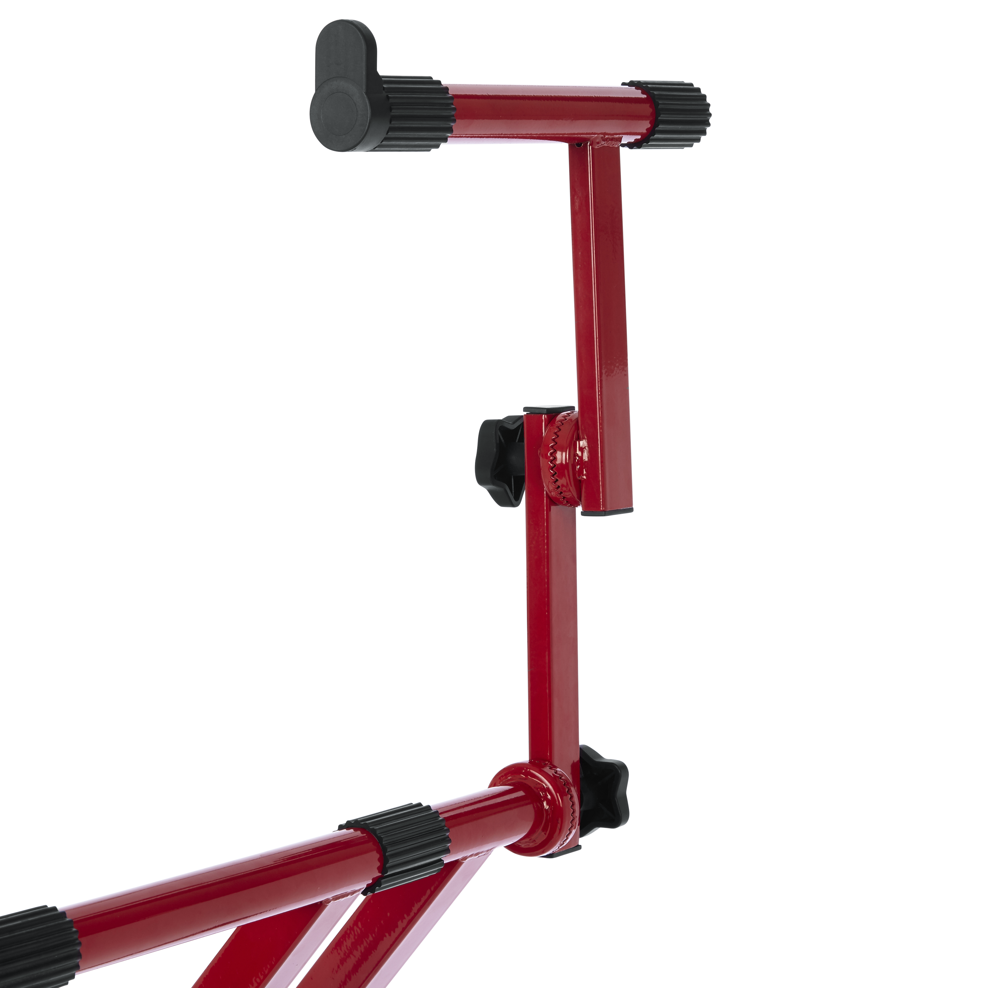 2 Tier X Style Keyboard Stand; Red