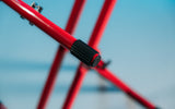 2 Tier X Style Keyboard Stand; Red