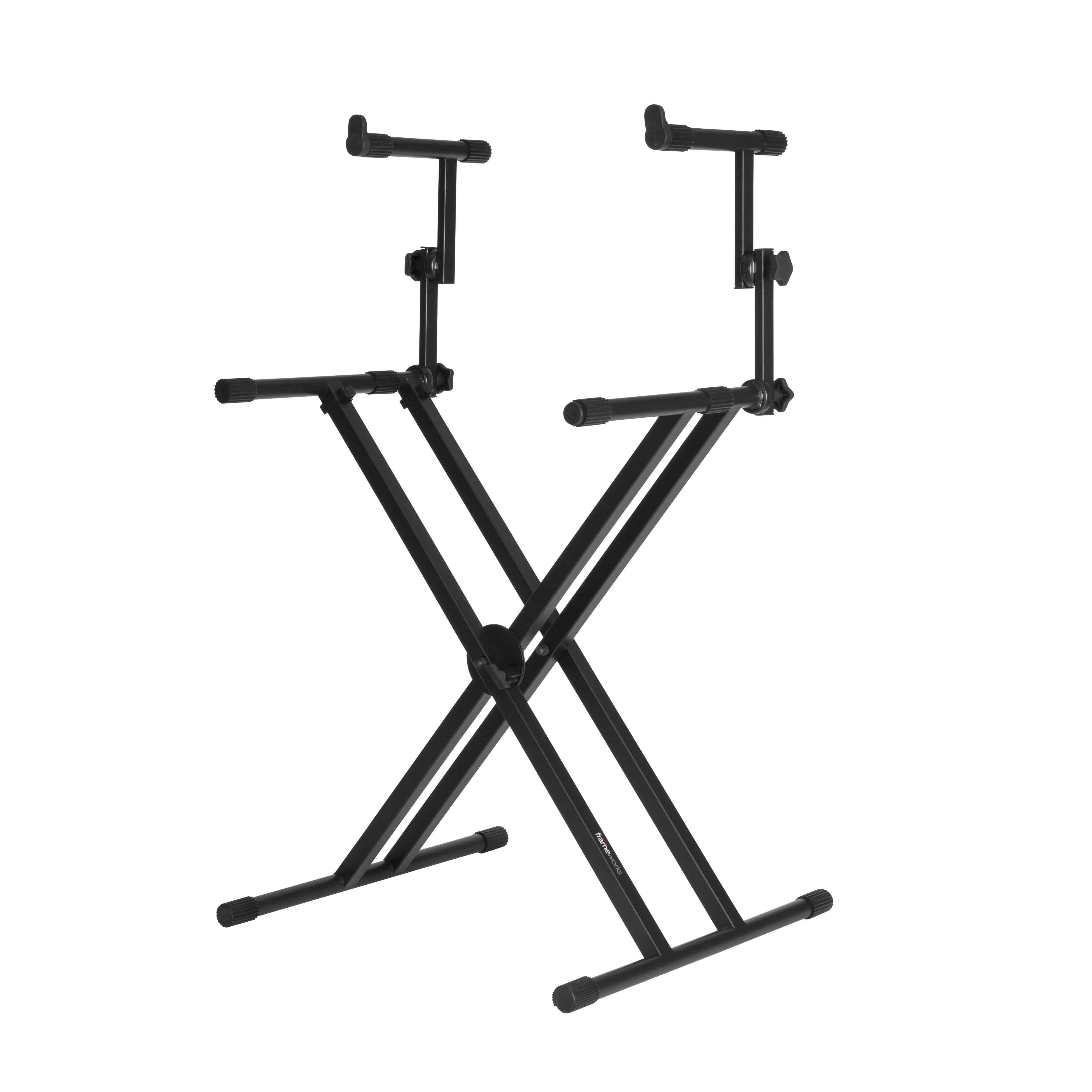 Deluxe 2 Tier "X" Style Keyboard Stand