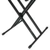 Deluxe 2 Tier "X" Style Keyboard Stand