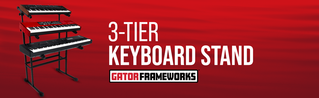 3-Tier Keyboard Stand