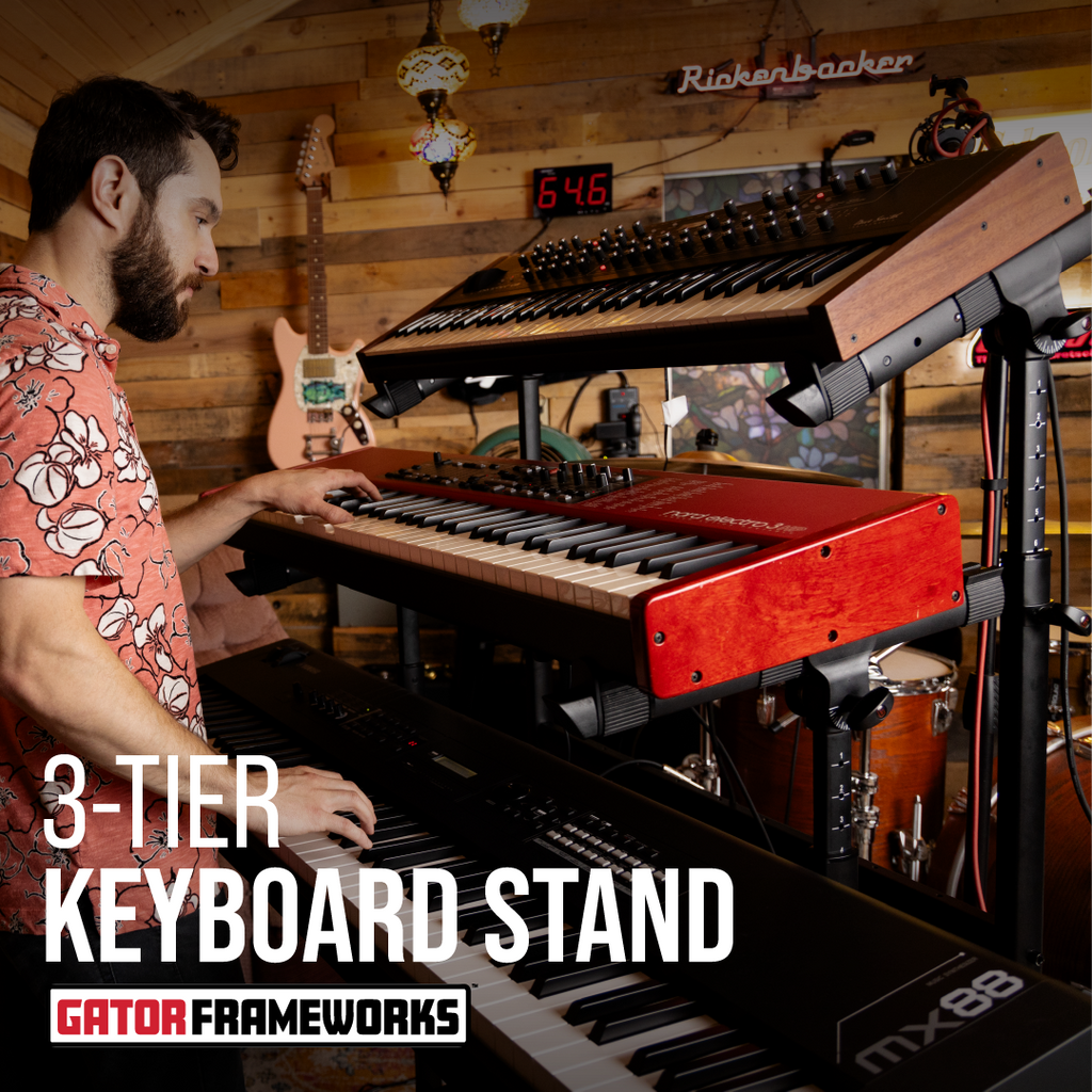 3-Tier Keyboard Stand