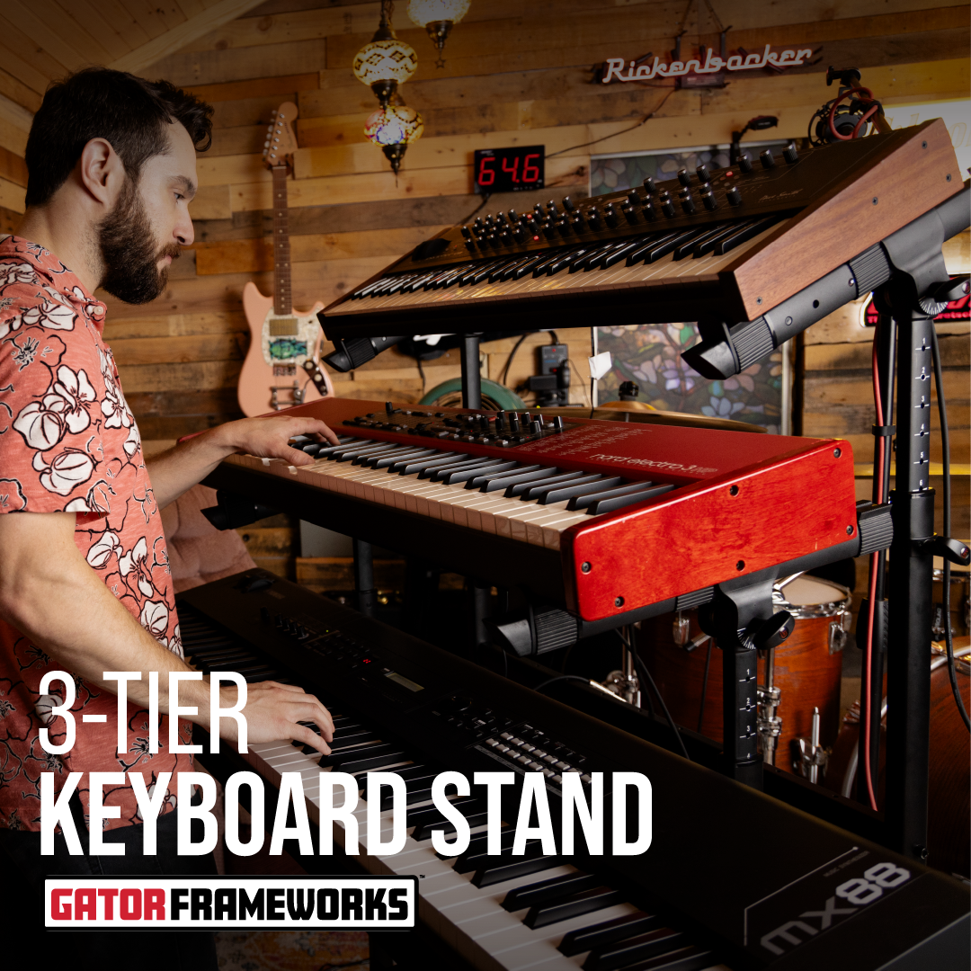 3-Tier Keyboard Stand