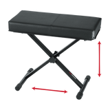 Standard Black Keyboard Bench