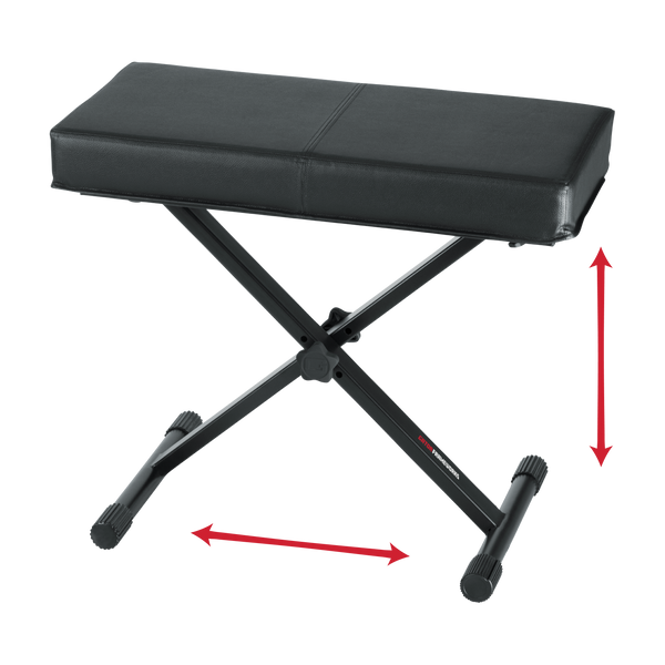 Standard Black Keyboard Bench