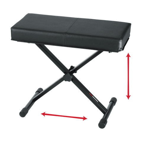 Standard Black Keyboard Bench