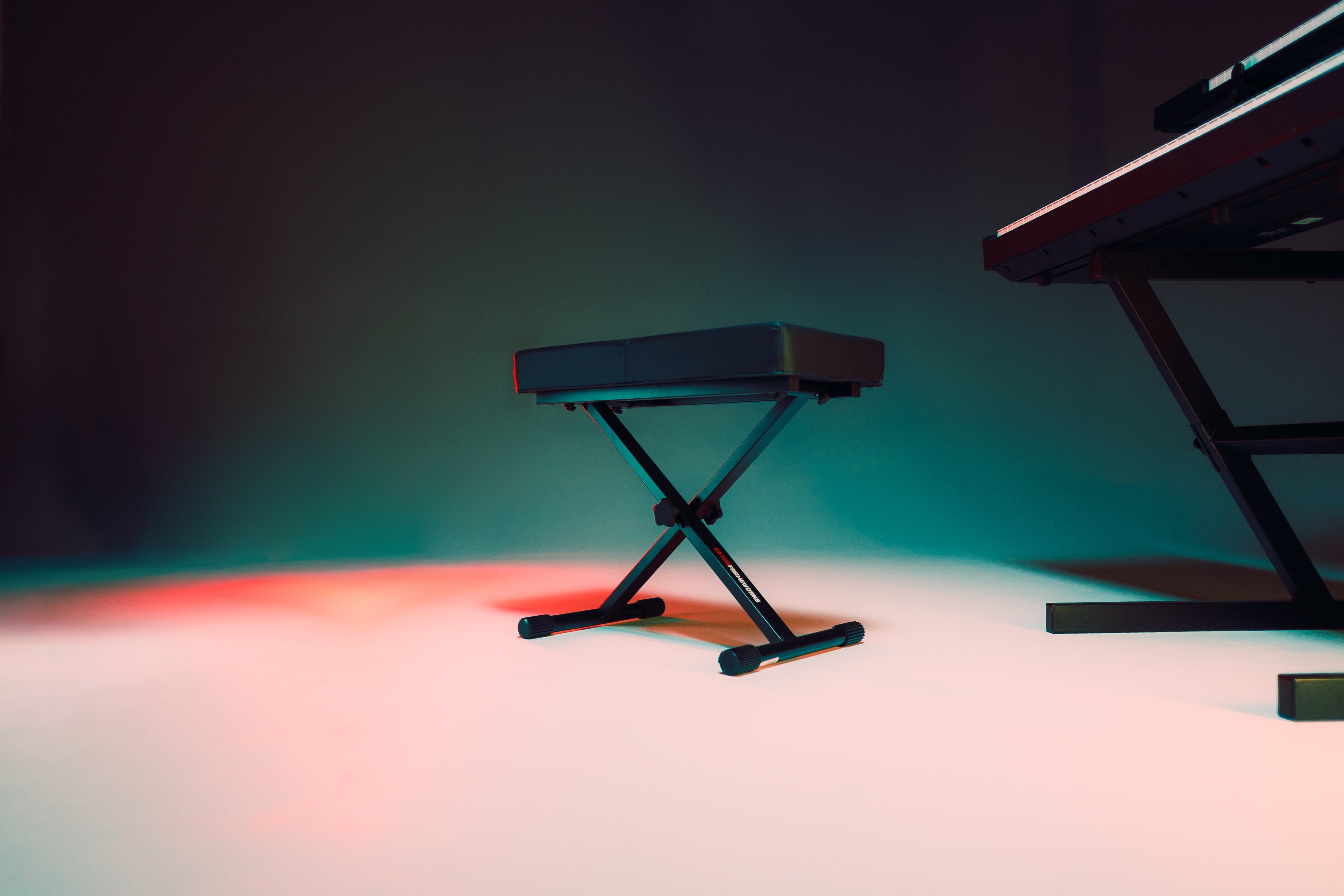 Standard Black Keyboard Bench
