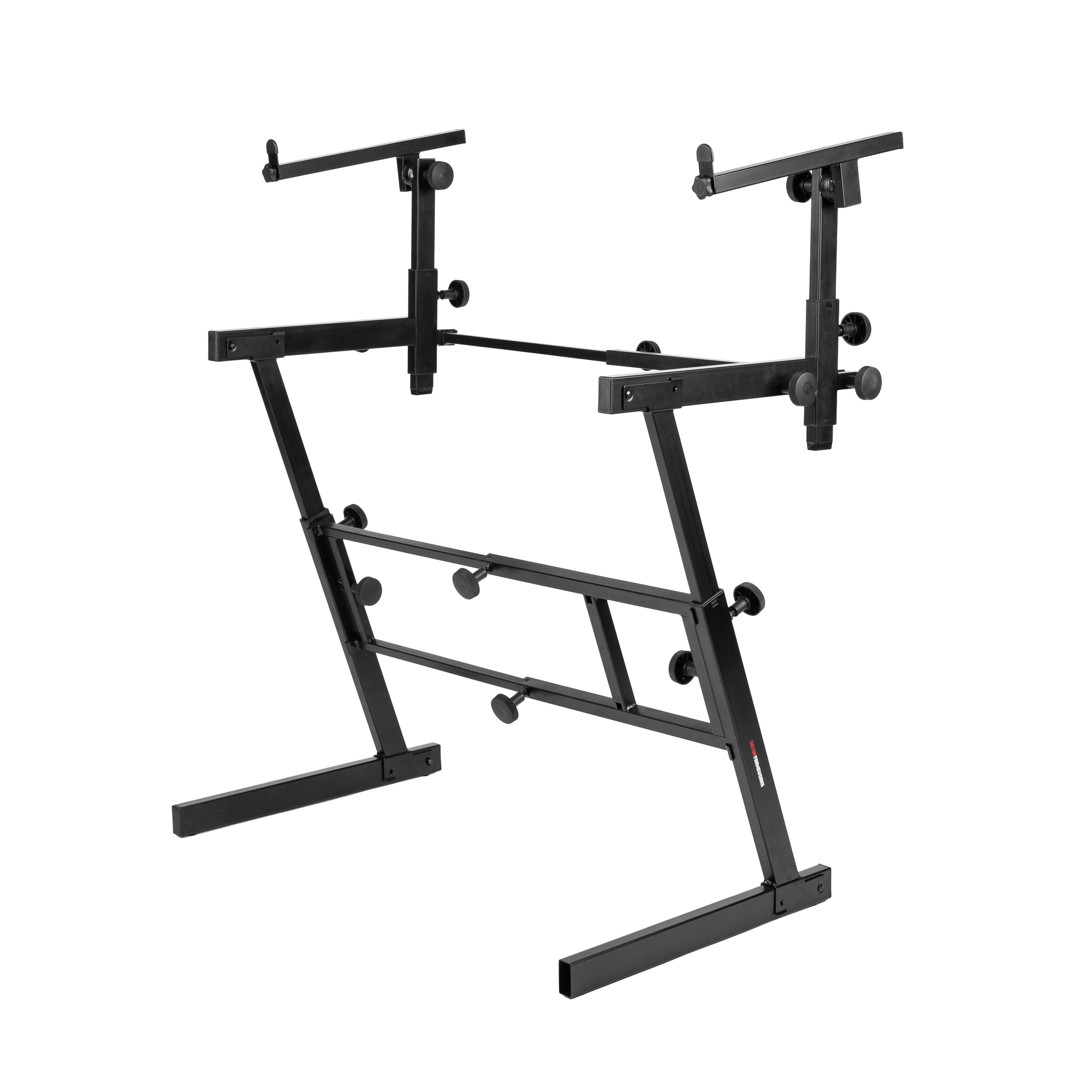 Adjustable Z-Style Keyboard Stand with 2nd Tier