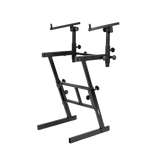 Adjustable Z-Style Keyboard Stand with 2nd Tier