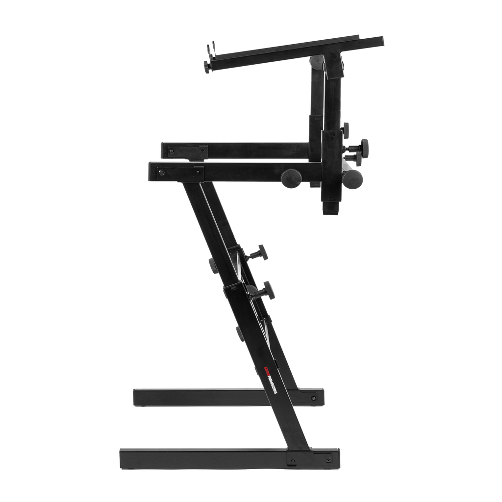 Adjustable Z-Style Keyboard Stand with 2nd Tier