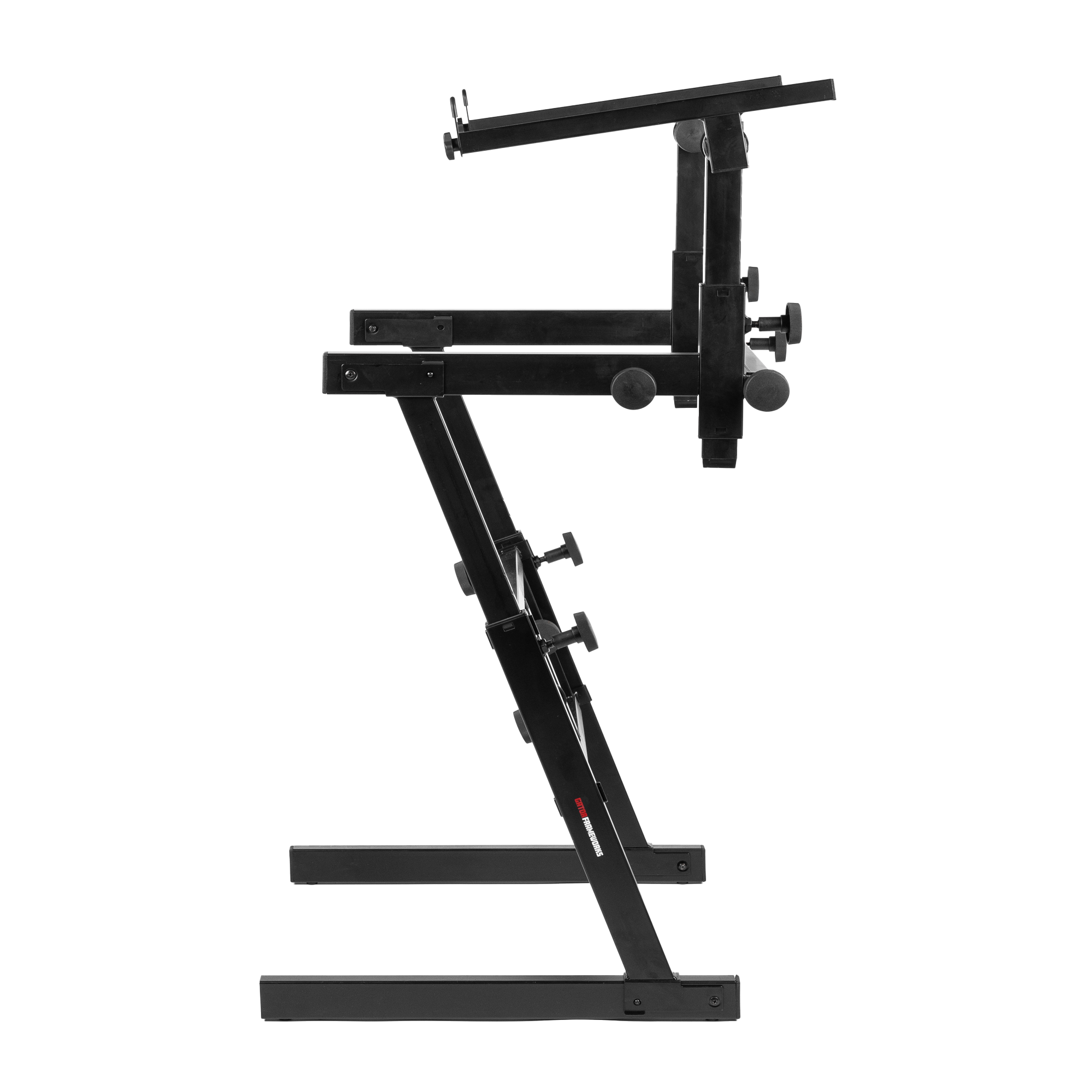 Adjustable Z-Style Keyboard Stand with 2nd Tier