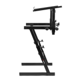 Adjustable Z-Style Keyboard Stand with 2nd Tier