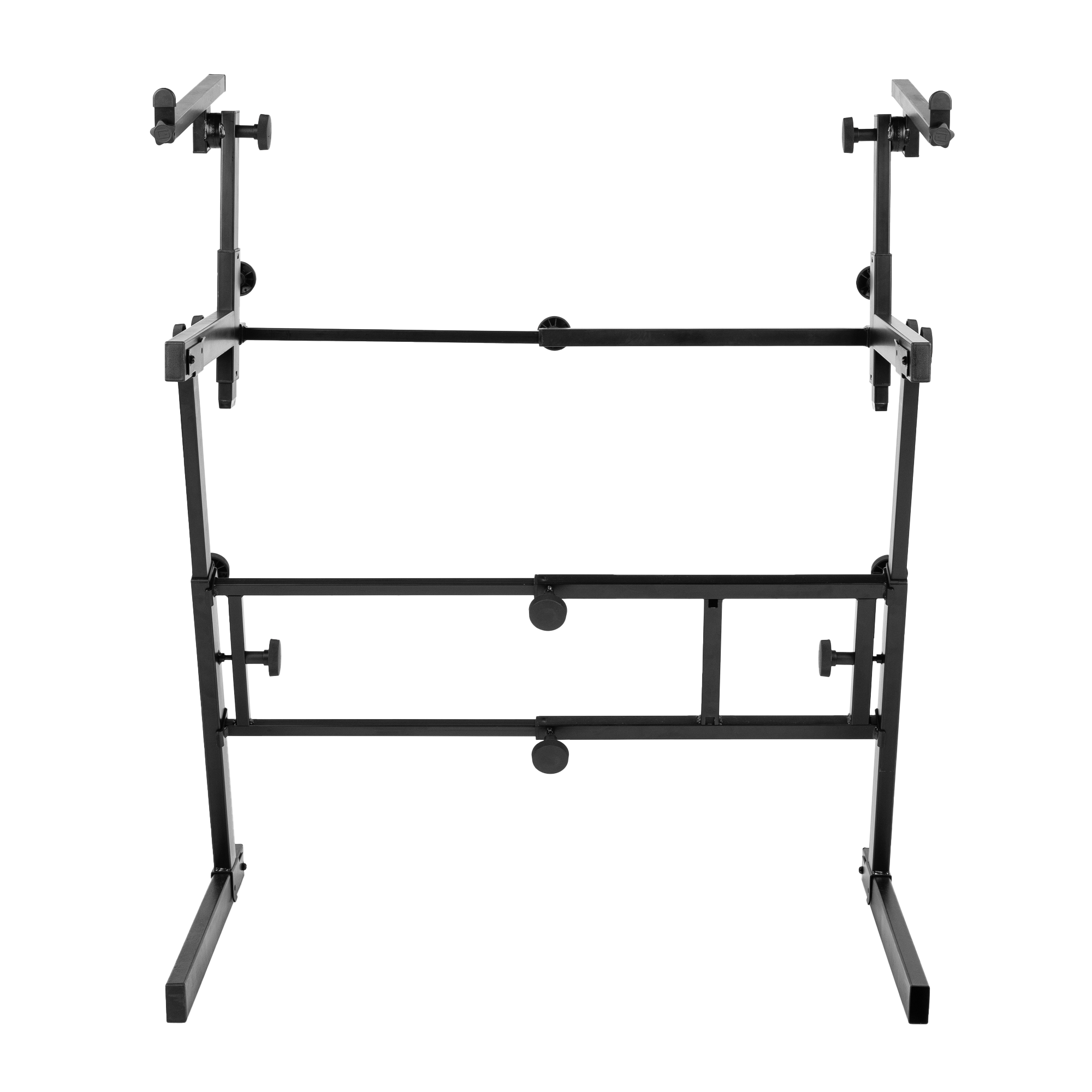 Adjustable Z-Style Keyboard Stand with 2nd Tier
