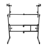 Adjustable Z-Style Keyboard Stand with 2nd Tier