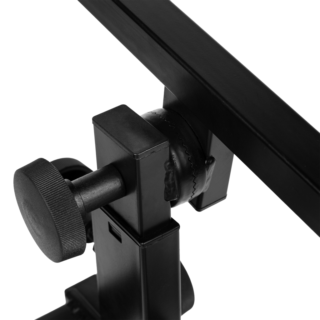 Adjustable Z-Style Keyboard Stand with 2nd Tier