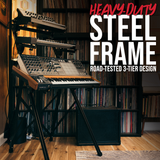 3-Tier A-Frame Keyboard Stand