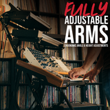 3-Tier A-Frame Keyboard Stand