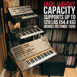3-Tier A-Frame Keyboard Stand