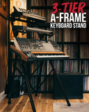 3-Tier A-Frame Keyboard Stand