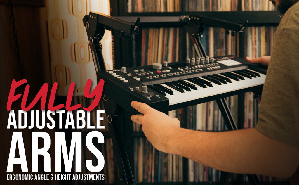 3-Tier A-Frame Keyboard Stand