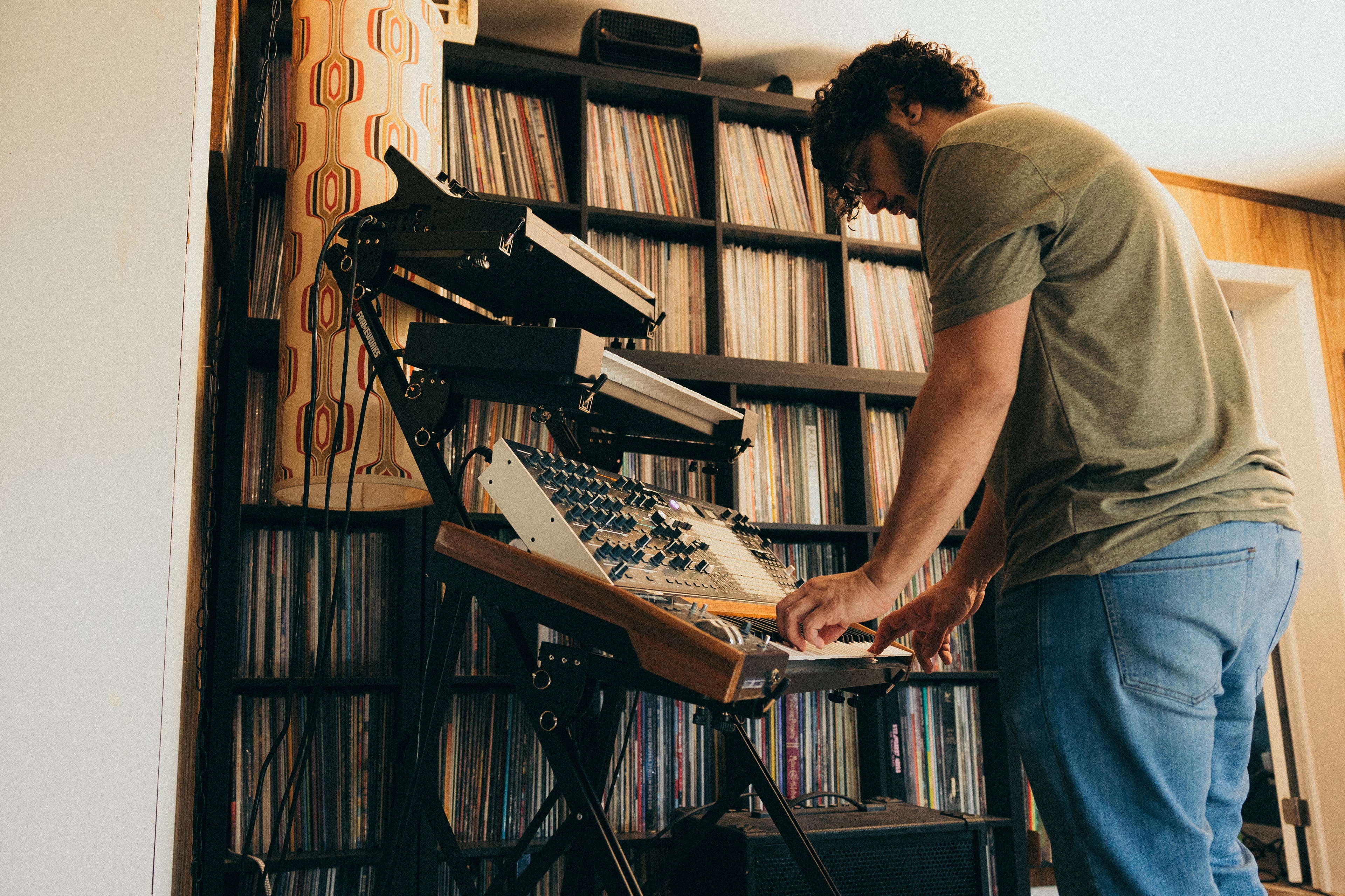 3-Tier A-Frame Keyboard Stand