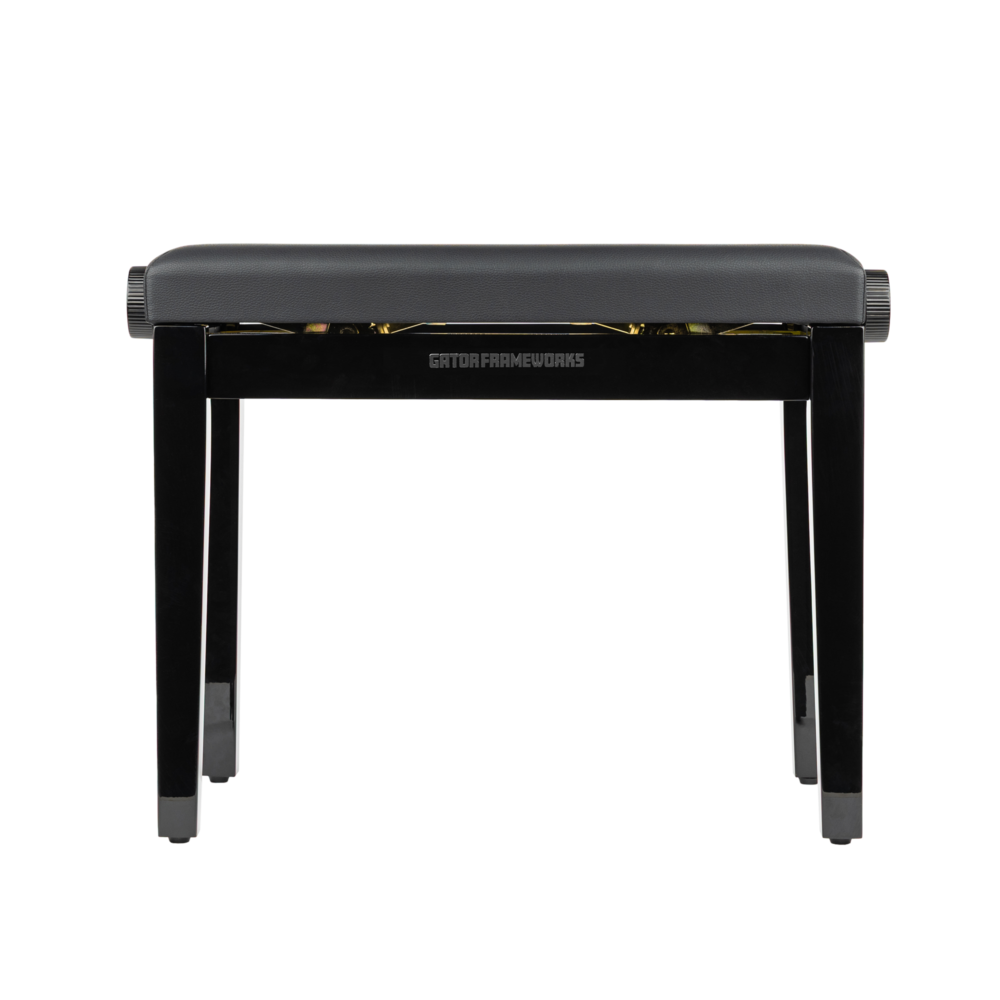 Gator Deluxe Height Adjustable Piano Bench, Black