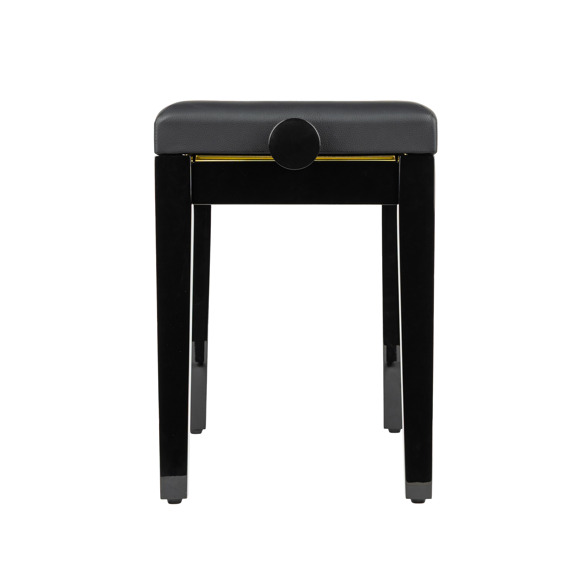 Gator Deluxe Height Adjustable Piano Bench, Black