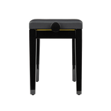 Gator Deluxe Height Adjustable Piano Bench, Black