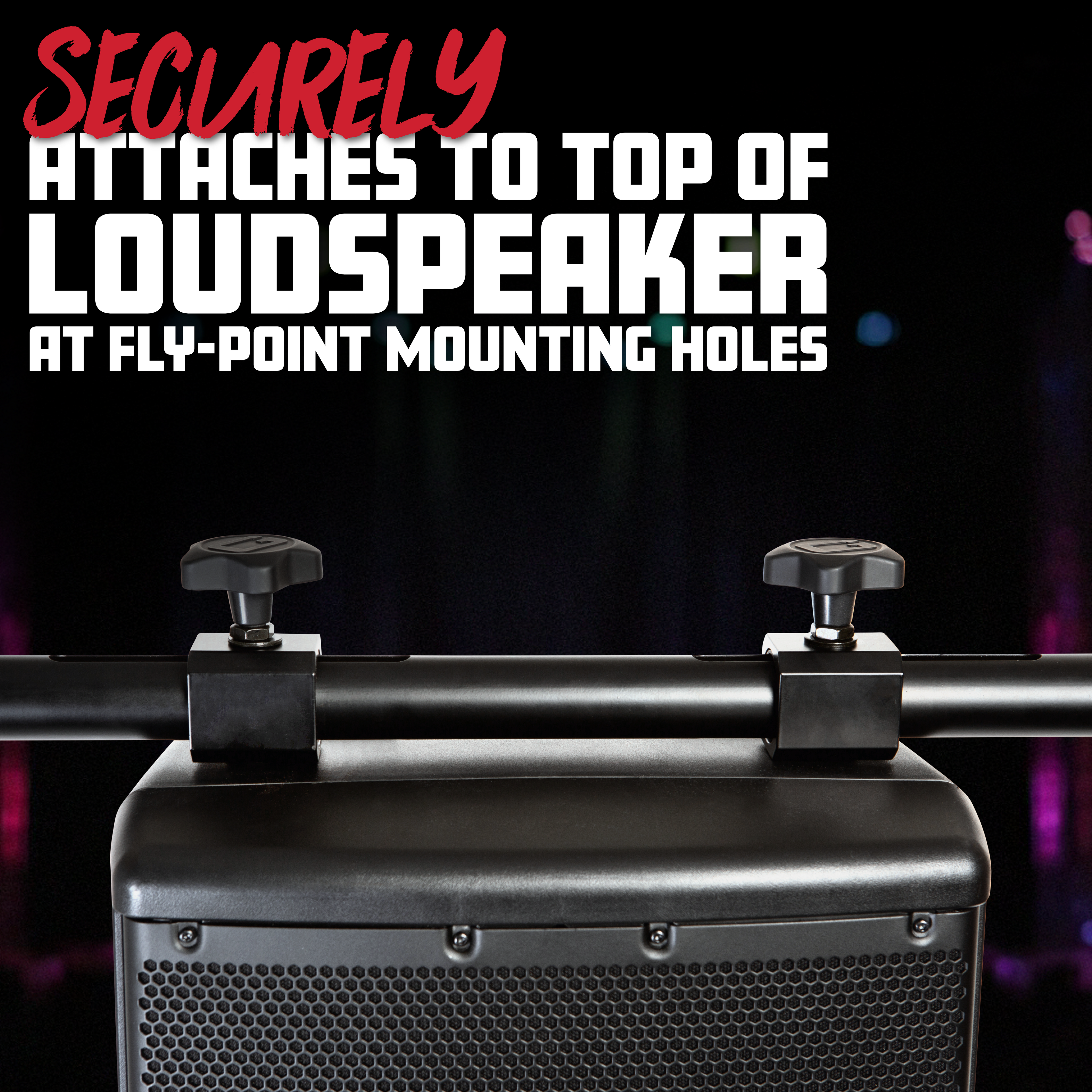 Lighting Crossbar To Mount Speakers W/ Fly Points