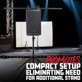 Lighting Crossbar To Mount Speakers W/ Fly Points