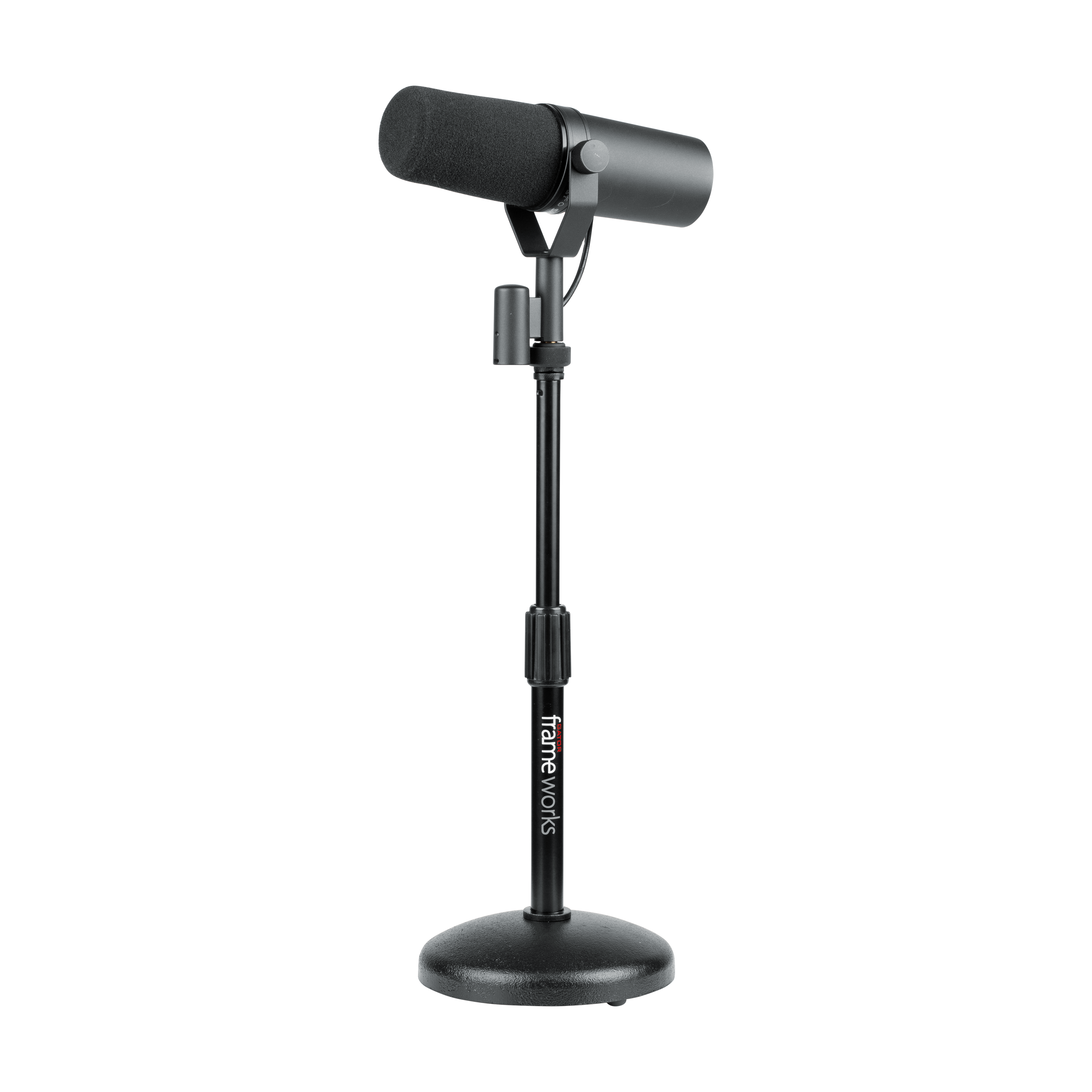 Round Base Desktop Mic Stand