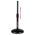 Round Base Desktop Mic Stand